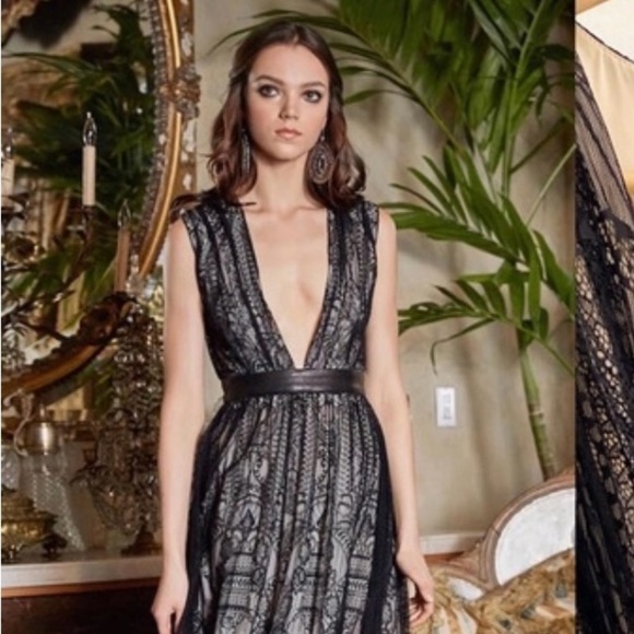 Alice + Olivia Dresses & Skirts - Alice + Olivia Sybil Maxi Dress Gown RARE